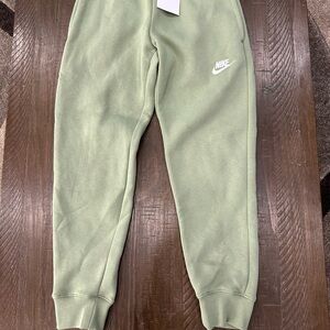 Nike Joggers Olive Green Color Boys Size Small